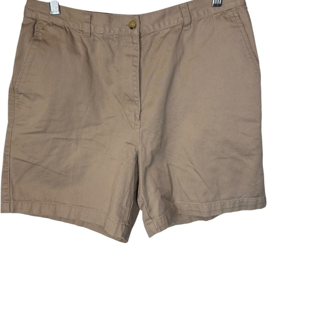 Lauren Ralph Lauren Women’s Size 10 Khaki Cotton High Rise Chino Shorts